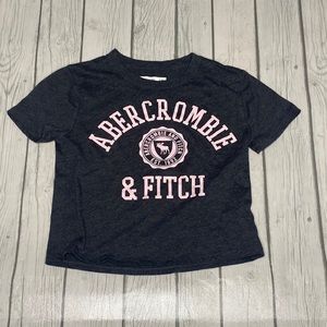 Abercrombie kids crop T-shirt